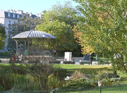 タンプル小公園　Square du Temple