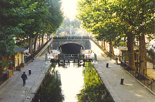 サンマルタン運河Canal Saint-Martin