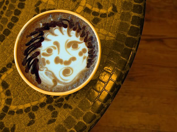 coffee art photo:  CoffeeArt-OldLady.jpg