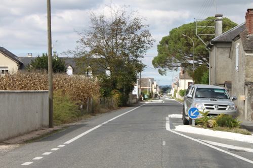 フランスの道路