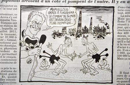 フランス新聞　風刺画